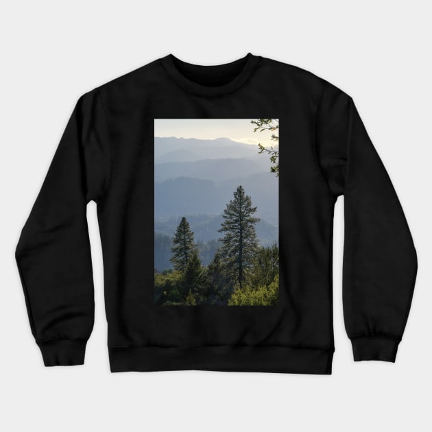 Napa Valley Hazy Afternoon Crewneck Sweatshirt by DPattonPD